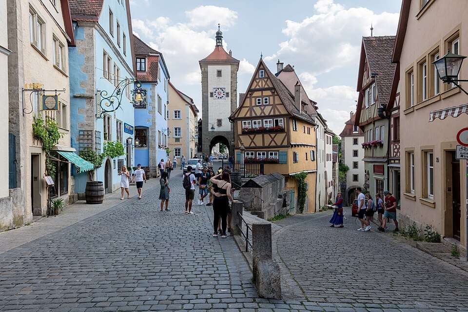 The Plönlein corner, Rothenburg ob der Tauber